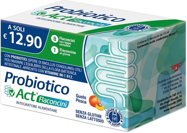PROBIOTICO ACT 8 FLACONCINI - Farma Nice