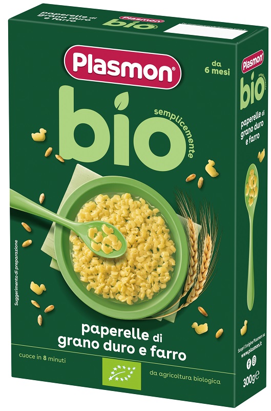 PLASMON PASTINA BIO PAPERELLE 300 G - Farma Nice