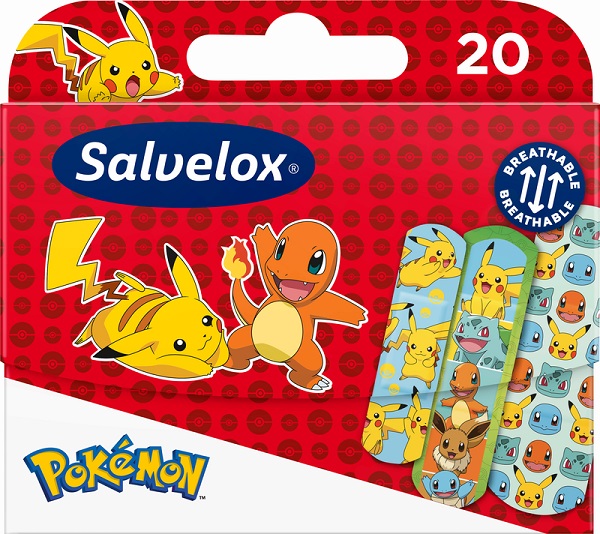 CEROTTO SALVELOX POKEMON 20 PEZZI - Farma Nice