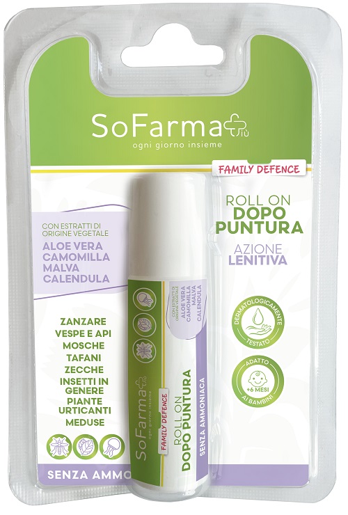 ROLL ON DOPO PUNTURA NATURALE 20 ML SOFARMAPIU' - Farma Nice