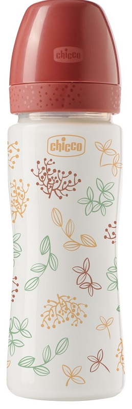 CHICCO BIBERON PERFECT EASY ECO POLIPROPILENE DA 330 ML FAST SILICONE - Farma Nice