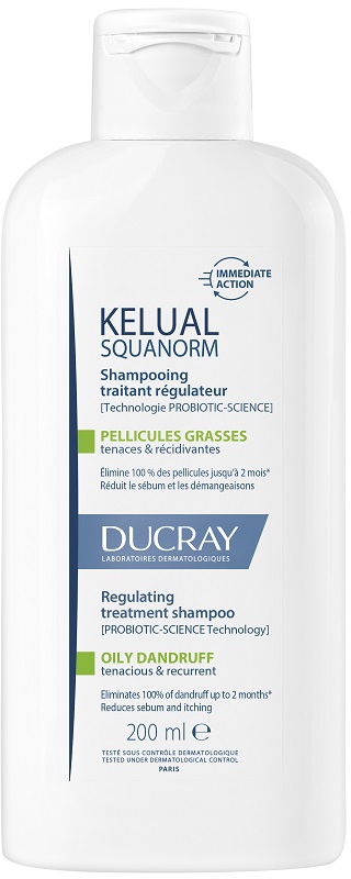 KELUAL SQUANORM SHAMPOO ANTI FORFORA GRASSA 200 ML - Farma Nice