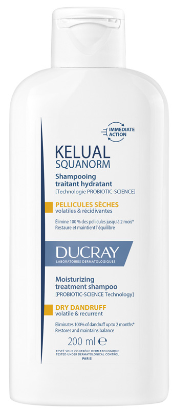 KELUAL SQUANORM SHAMPOO ANTI FORFORA SECCA 200 ML - Farma Nice