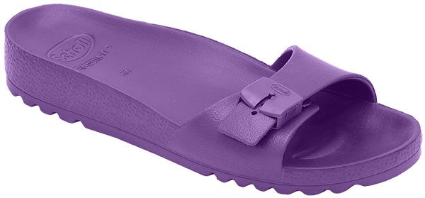 CALZATURA BAHIA 1 STRAP EVA W DK PURPLE 40 TOMAIA SFODERATA SOTTOPIEDE EVA SUOLA EVA CALZATA F 1 PAIO SS24 - Farma Nice