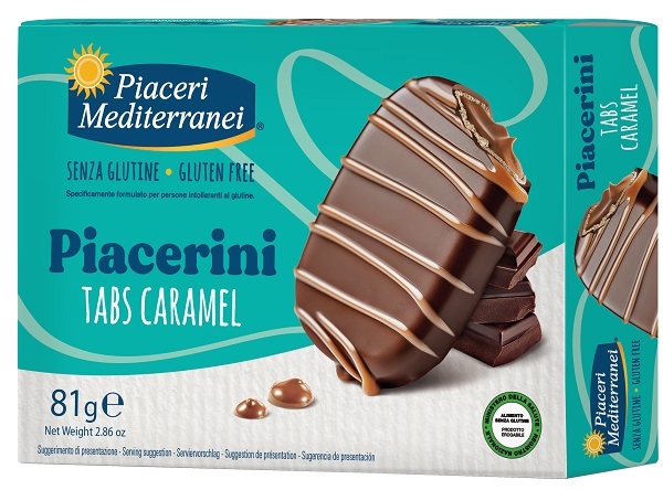 PIACERI MEDITERRANEI PIACERINI TABS CARAMEL 81 G - Farma Nice