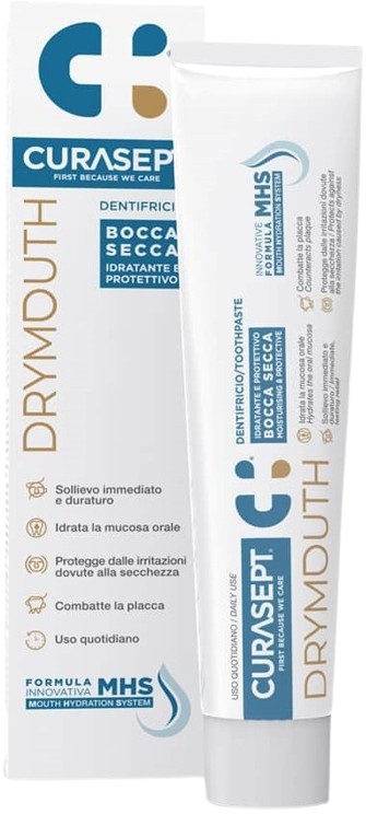 CURASEPT DRYMOUTH DENTIFRICIO 75 ML - Farma Nice