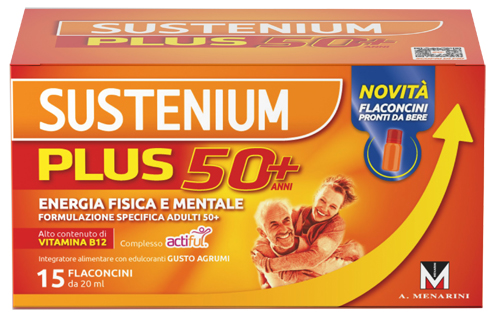 SUSTENIUM PLUS 50+ 15 FLACONCINI - Farma Nice