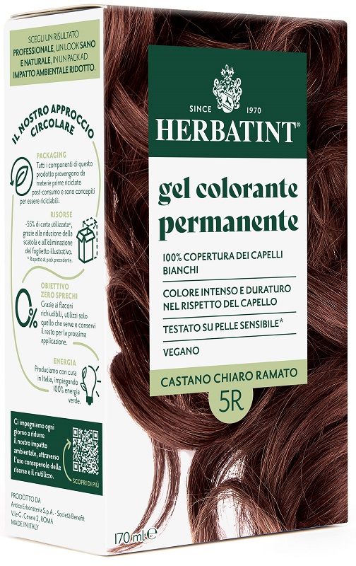 HERBATINT 5R CASTANO CHIARO RAMATO 170 ML - Farma Nice