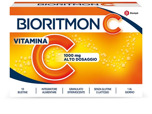 BIORITMON C 1000MG VITAMINA C 10 BUSTINE - Farma Nice