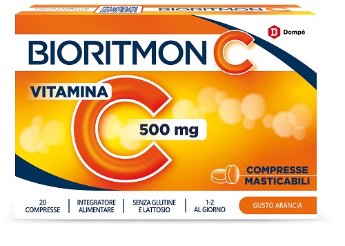 BIORITMON C 500MG VITAMINA C 20 COMPRESSE MASTICABILI - Farma Nice
