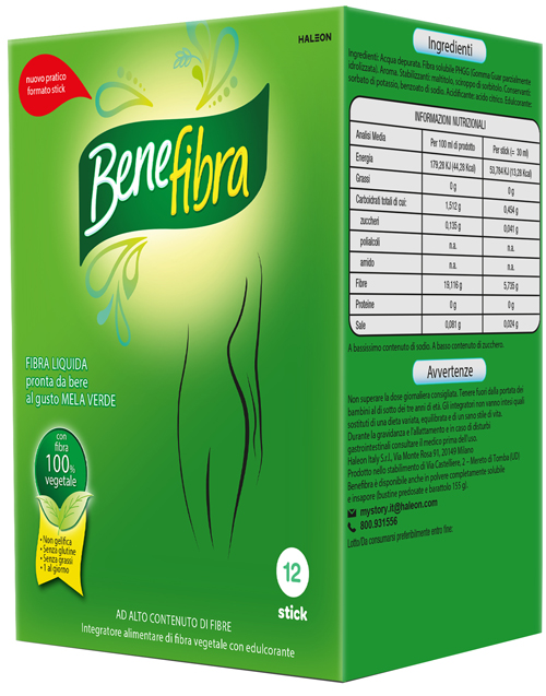 BENEFIBRA LIQUIDA 12 STICK DA 30 ML - Farma Nice