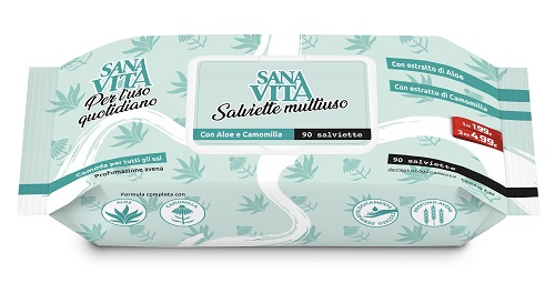 SANAVITA SALVIETTE MULTIUSO 90 PEZZI - Farma Nice