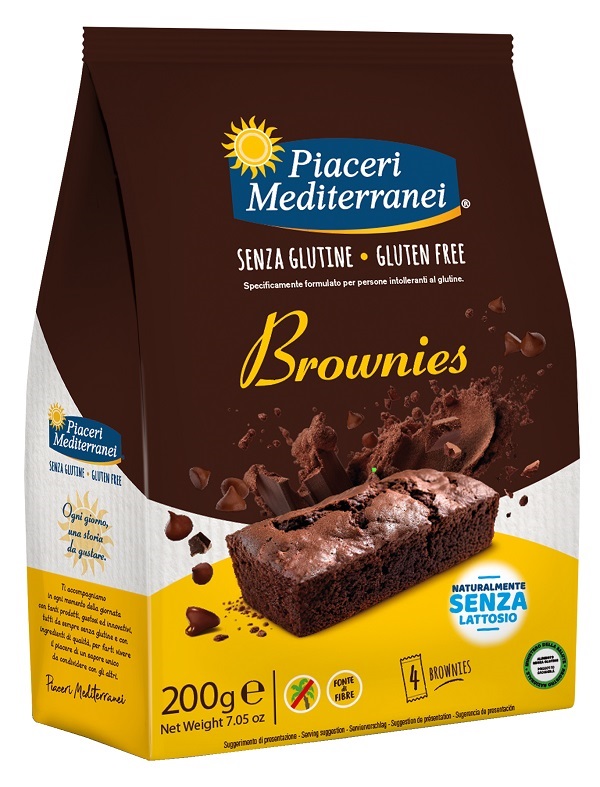 PIACERI MEDITERRANEI BROWNIES 200 G - Farma Nice