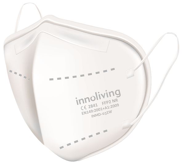 INNOLIVING MAS FFP2 NR WHITE 10 PEZZI - Farma Nice