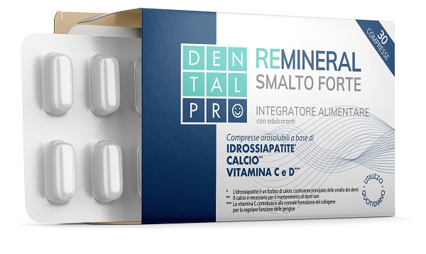 DENTALPRO REMINERAL SMALTO FORTE 30 COMPRESSE - Farma Nice