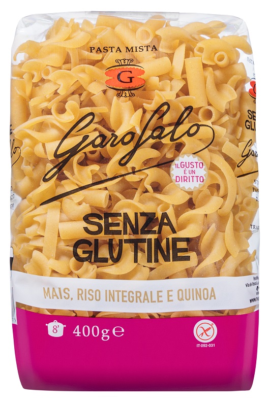 GAROFALO PASTA MISTA DI MAIS RISO INTEGRALE E QUINOA 400 G - Farma Nice