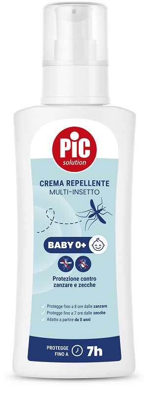 PIC SOLUTION CREMA REPELLENTE MULTI-INSETTO BABY 0+ 100 ML - Farma Nice