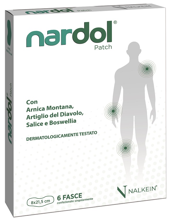 NARDOL PATCH 6 PEZZI - Farma Nice
