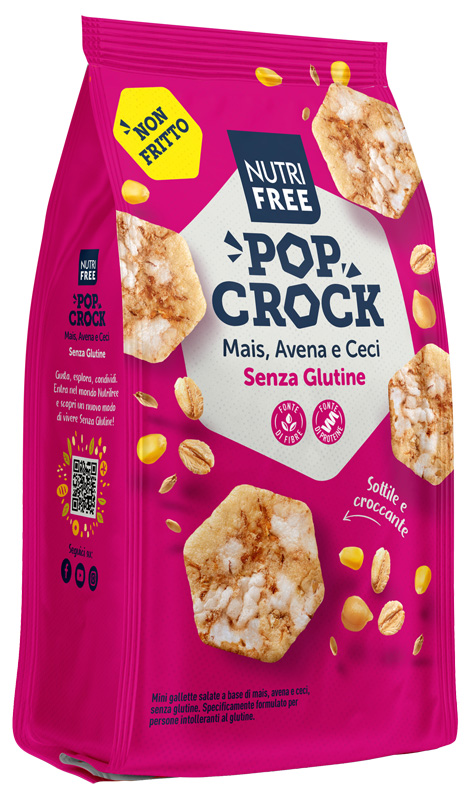 NUTRIFREE POP CROCK MAIS AVENA E CECI 60 G - Farma Nice