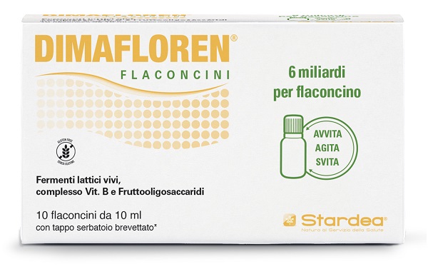 DIMAFLOREN 6 MILIARDI 10 FLACONCINI DA 10 ML SENZA GLUTINE - Farma Nice