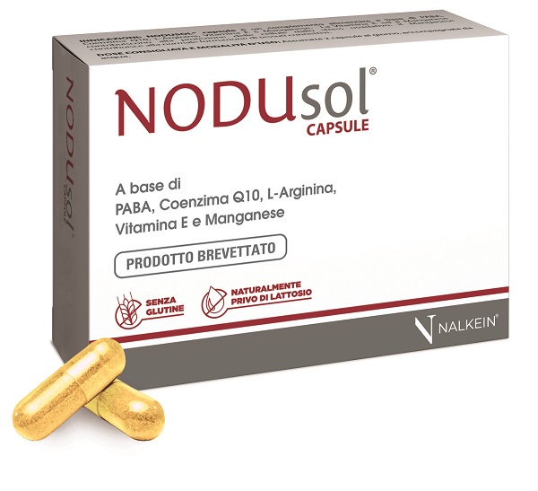 NODUSOL 30 CAPSULE 610 MG PRODOTTO BREVETTATO SENZA GLUTINE NATURALMENTE PRIVO DI LATTOSIO - Farma Nice