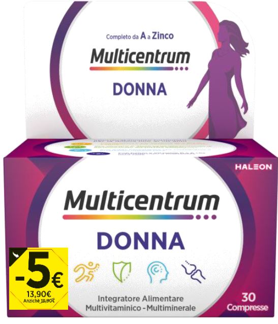 MULTICENTRUM DONNA 30 COMPRESSE PROMO 2026 - Farma Nice