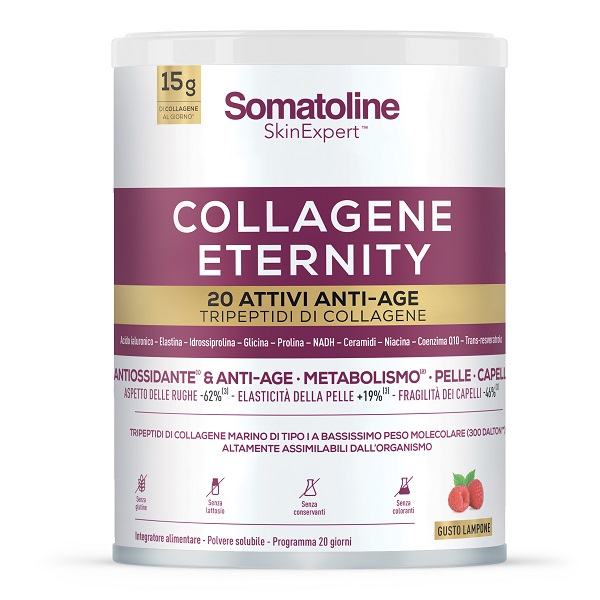 SOMATOLINE COLLAGENE ETERNITY 343 G SENZA GLUTINE SENZA LATTOSIO - Farma Nice