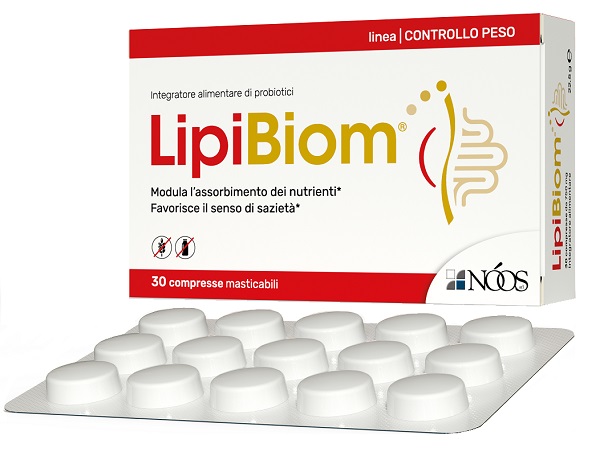 LIPIBIOM 30 COMPRESSE MASTICABILI SENZA GLUTINE SENZA LATTOSIO - Farma Nice
